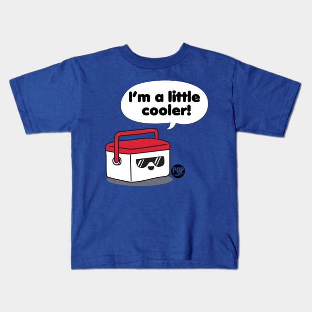 LITTLE COOLER Kids T-Shirt by toddgoldmanart